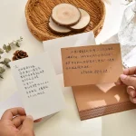 50/100PCS Blank Kraft Paper Cards Heavy Duty DIY Vintage (New)