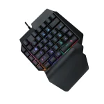 39 Key Mechanical Keyboard Gaming RGB USB Wired Mouse (New)