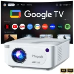 Mini Projector 300 ANSI Android11 Dual WiFi6 BT50 4K (New)