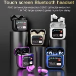 SE60 TWS Touch Screen Bluetooth 54 Earphones ANC ENC (New)