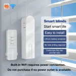 WiFi Smart Roller Shade Driver ，Solar Panel， Blinds Motor (New)