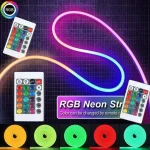 RGB LED Strip Room RGB Neon LED Strip Lights (New)