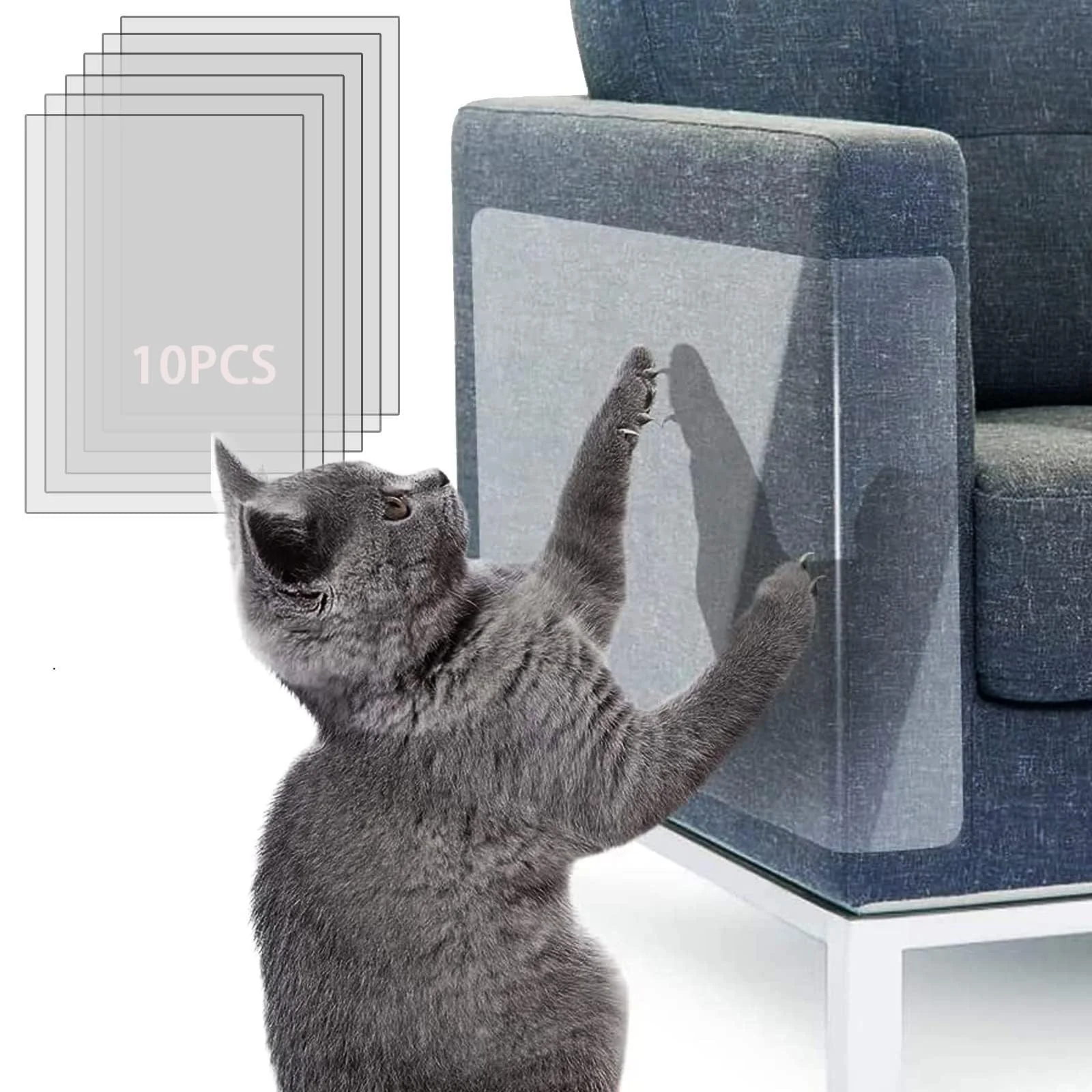 S803544867457463e962305203a7f122bg.webp New Anticat Scratch Anticat Scratching Sticker Selfadhesive Transparent Scratch (New) - Image 1