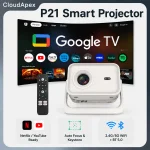 Projector 1080P Mini P21 GTV Mini Projector Google TV (New)