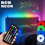 USB Powered Flexible Neon RGB LED Strip Music Sync (New)