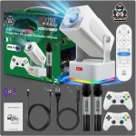 HCS350 PLUS Portable Projector 1080P HD Wireless Screen Mirroring (New)