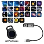[NT]Romantic Rotatable Galaxy Star Projector Portable USB LED Night (New)