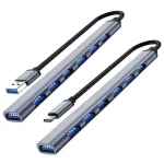 7 Ports USB HUB USB C USB 3 HUB (New)
