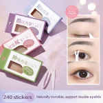 240 PCS Double Eyelid Stickers Natural Invisible And Longlasting (New)