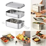 Lunch Box Stainless Steel 304 Stainless Steel Lunch Box (New)