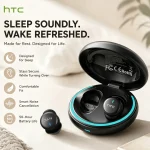 HTC NE92 Sleep Earbuds Wireless Bluetooth Earphones Comfortable To (New)