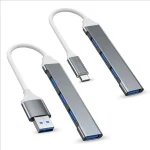 USB Type C HUB MINI USB Multi 4 Port (New)