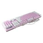 LightEmitting USB Wired Waterproof Antighosting 104 Keys Backlit Keyboard (New)