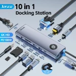 Jasoz 10in1 USB HUB TypeC to HDMI 4K60Hz VGA (New)