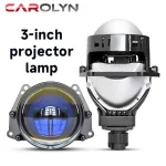 Carolyn 2pcs Bi LED Projector Lenses 3 Inch For (New)