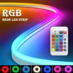 1 Roll of LowVoltage 5V Flexible Rgb ColorChanging Neon (New)