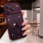 Transparent Magnetic  Magsafe Case  iPhone 1817 Pro Max PC TPU Hybrid Bumper Shockproof Back Cover  (New)