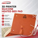Heated Silicone Bed 3D Printer Silicone Heated Bed Flexible (New)