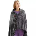 New USB Electric Heated Blanket 3 Heating Levels Fleece (New)