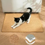 Cat Sisal Mat Furniture Wall AntiScratch Pad Wearresistant Cat (New)