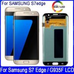 5.5"Super AMOLED For Samsung S7 Edge G935 SM-G935F Has Burn and Shadow Lcd Display +Touch Screen Digitizer With Frame