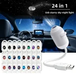 Projector Starry Sky Light USB Starry Sky Projector Light (New)