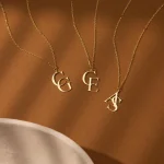 Customized Necklace First Letter Personalized Double Letter Necklace Customized (New)