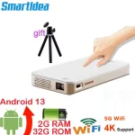 Smartldea Newest Arrive HD Mini Smart DLP 4K Projector (New)