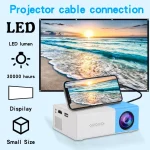 4K ultra high definition projector for home bedroom wall (New)