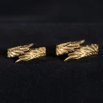Retro Punk Hug Angel Wings Rings for Men Women (New)