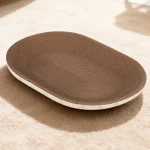 Corrugated Cat Scratcher Cat Scrapers Cat Scratching Board Oval (New)