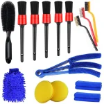 15 Pcs Car Detailing Brush Set The Ultimate Auto (New)