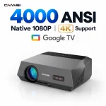 CAIWEI A10Q 4K Beam Projector 4000 ANSI Google TV (New)