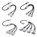 USB Type C Hub Extensions 4 Port USB Cable (New)