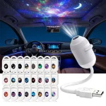 Projector 2in1 Starry Sky Night Light Projector Plug and (New)