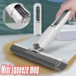 Mini Cleaning Powerful Squeeze Mop Folding Home Cleaning Mops (New)