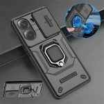Armor Case For Xiaomi Poco X7 Pro 5G F7 Magnetic Holder Ring Protect Cover
