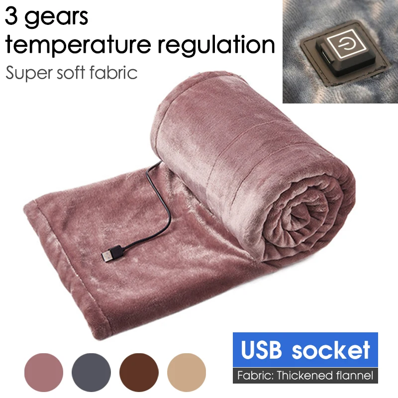 Sc3de195079e04d8485e49bc20e0f89c5Y.webp Electric Blanket 220V Thicker Automatic Thermostat Electric Heating Blanket (New) - Image 1