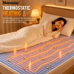 220V Thick Electric Heating Blanket Adjustable Thermostat Winter Body (New)