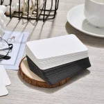 100Pcs Blank Cards 9x55cm Thick Cardstock Business Gift Cards (New)
