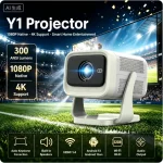 Mini Projector Native 1080P 4K Decoding WiFi 6 BT (New)