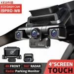 Dash Camera 4K/2K+3*1080P Cam XUOIB 4CH GPS Dash Cam (New)