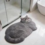 Cute Cat Carpet Cute Cat Bedroom Decor Plush Carpet (New)