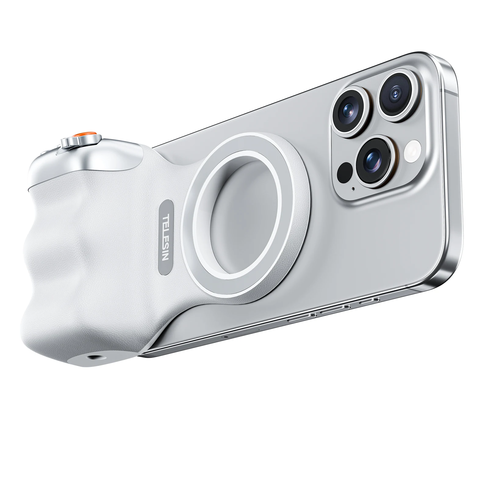 Sd86128f6236e4d419df1310f48b1af4dp.webp Magnetic Phone Holder TELESIN Magnetic Phone Camera Shoot Hand (New) - Image 1