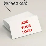 200pcs Custom Matte Paper Cards Logo Pictures Personalized Business (New)