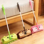 1 Mini Household Cleaning Mop Portable Floor Mop Toy (New)