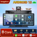 Camera Dashcam Carplay Imagebon P60 1026" Android 15 Bulitin (New)