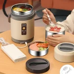 USB Electric Heated Lunch Box Stainless Steel Food Warmer (New)