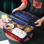 304 Stainless Steel Electric Lunch Box  WaterFree Heating (New)