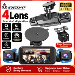 360° Car DVR Dash Cam 4 Lens Front Rear (New)